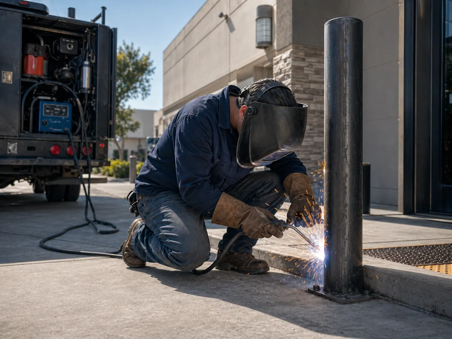 Commercial Property Repairs mobile welding service